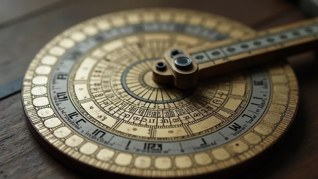Keuffel & Esser circular slide rule