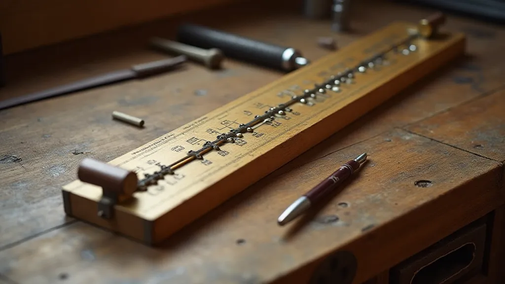 Vintage Pickett Model 4 slide rule
