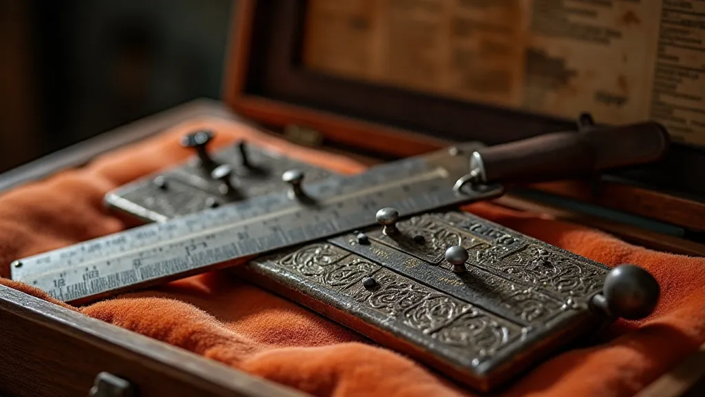 Vintage Polymath slide rule