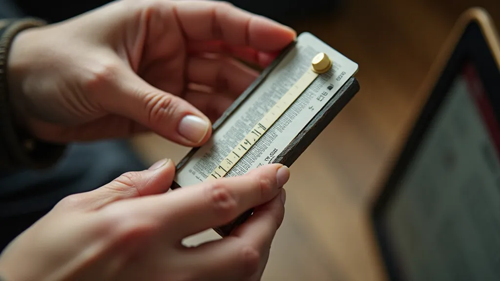 Restoring a vintage slide rule